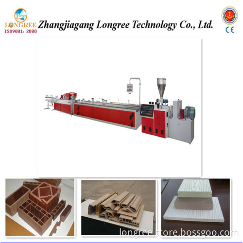 PE/PP WPC Profile Extrusion Line